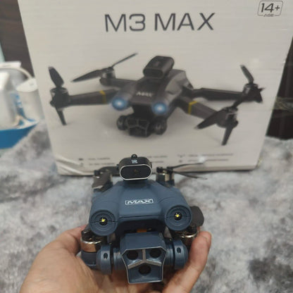 M3 Max DRONE with 3 Camera Intelligent Flight  Brushless Motor