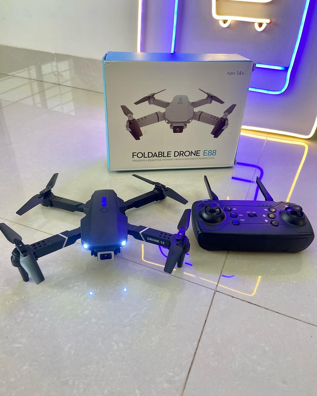 Dual camera drone E88